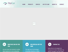Tablet Screenshot of hoyeyecenter.bz